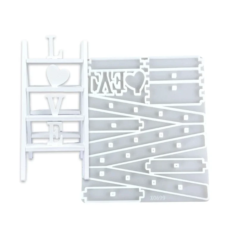 Home Office Architecture - 1set DIY Silicone Ladder Mold for