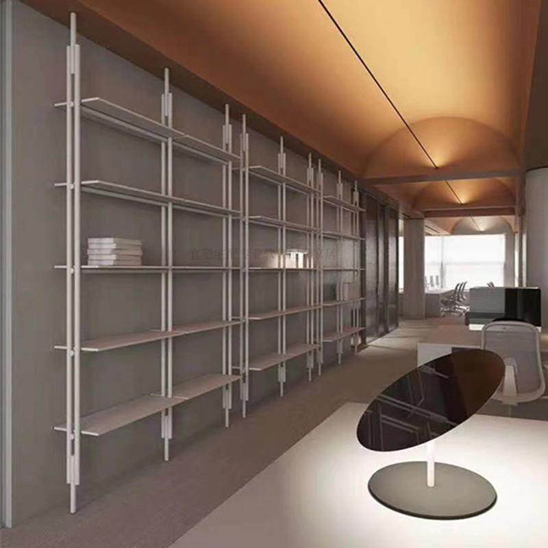 Home Office And Library - Italian Minimalist Office Bookcases Nordic Luxury