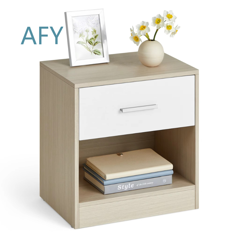 Home Office Of Ikea - Simple Bedside Table with Drawers for