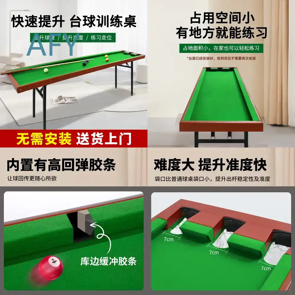 Home Office And Library - High-end Five-Point Billiard Training Table for