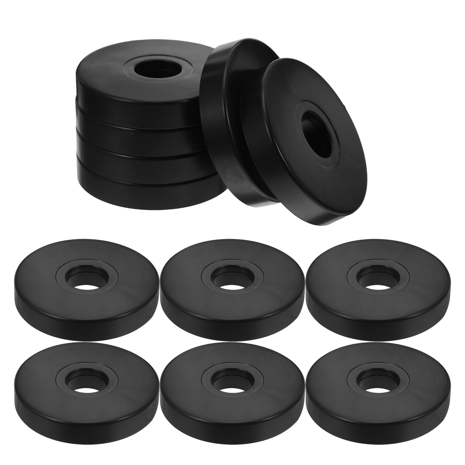 Home Office Furniture - 12Pcs Non Slip Round Caster Pads