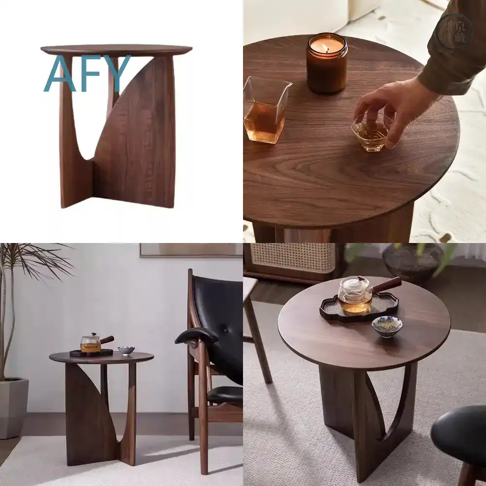 Home Office Of Ikea - Solid Wood Edge Table Coffee Table