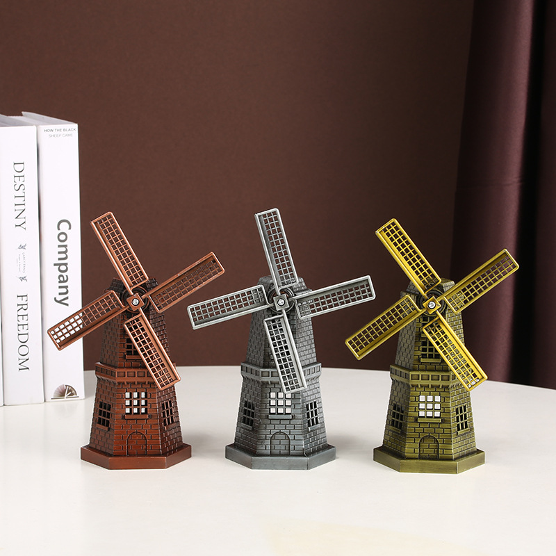 Home Office Architecture - Metal World Famous Building Architecture Model