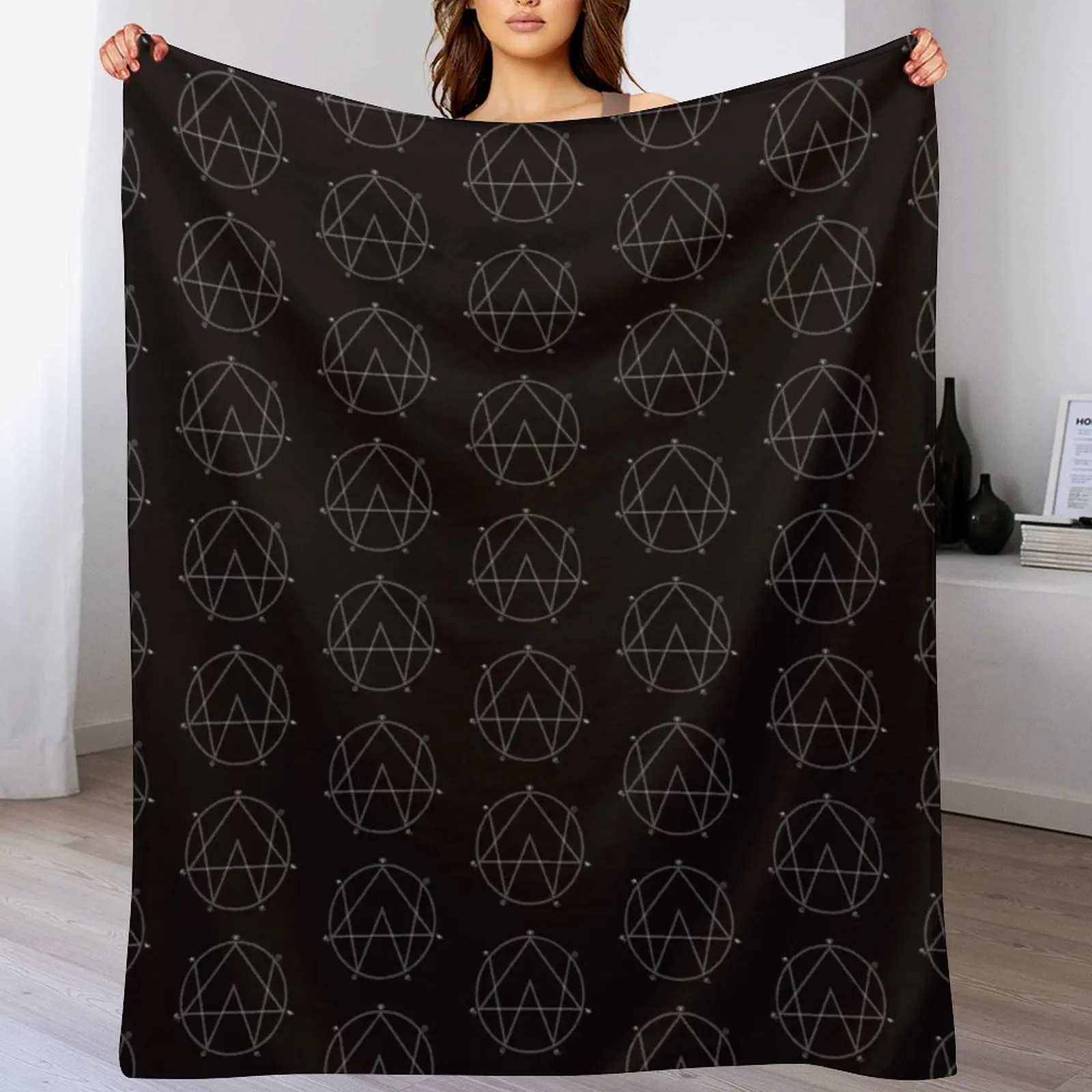 Home Office Logo - Alison Wonderland Logo Throw Blanket Warm