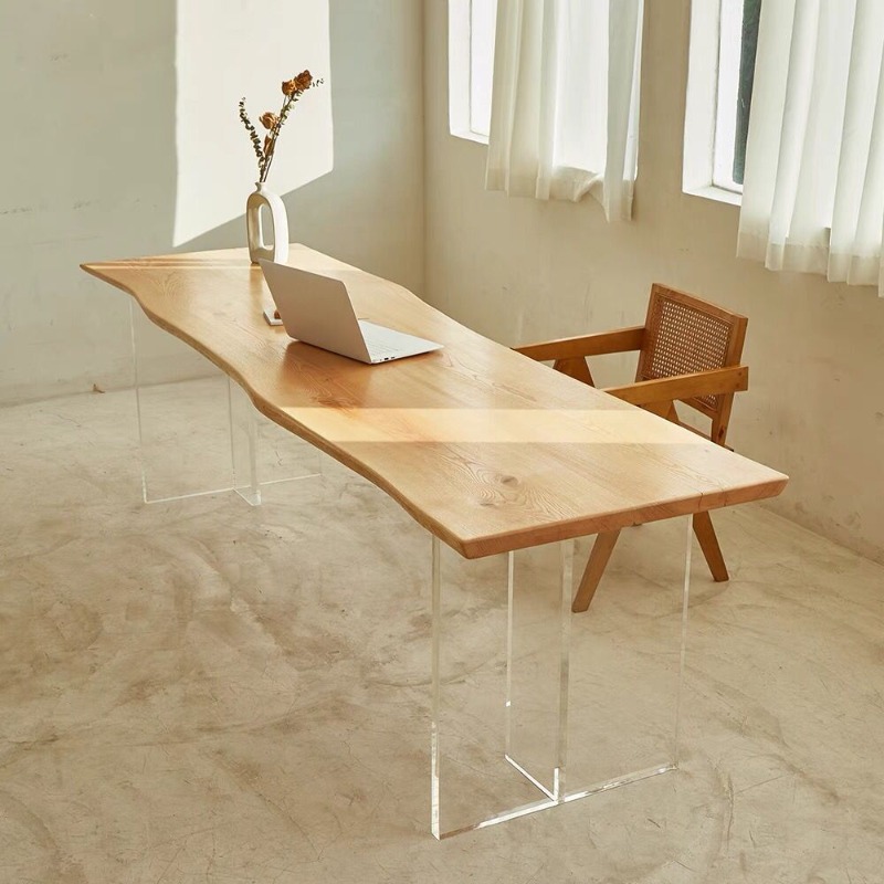 Nordic Solid Wood Acrylic Floa - đánh giá và giá Home Office Furniture