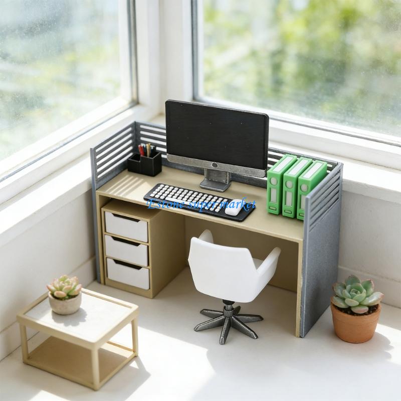 090B Mẫu Bàn Máy Tính Thu Nhỏ  - đánh giá và giá Home Office Architecture