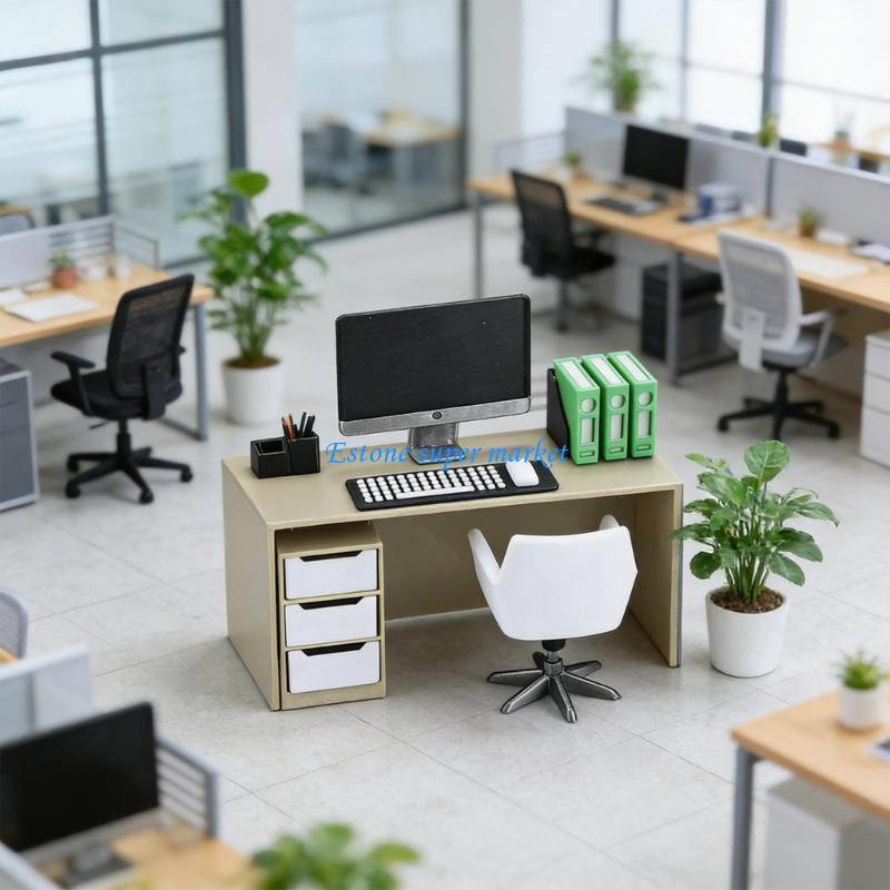 090B Mẫu Bàn Máy Tính Thu Nhỏ  - đánh giá và giá Home Office Architecture