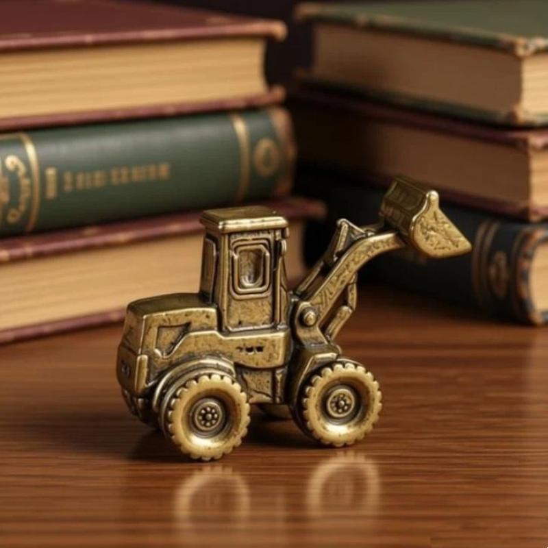 Brass Tank Bulldozer Statue Ar - đánh giá và giá Home Office Architecture