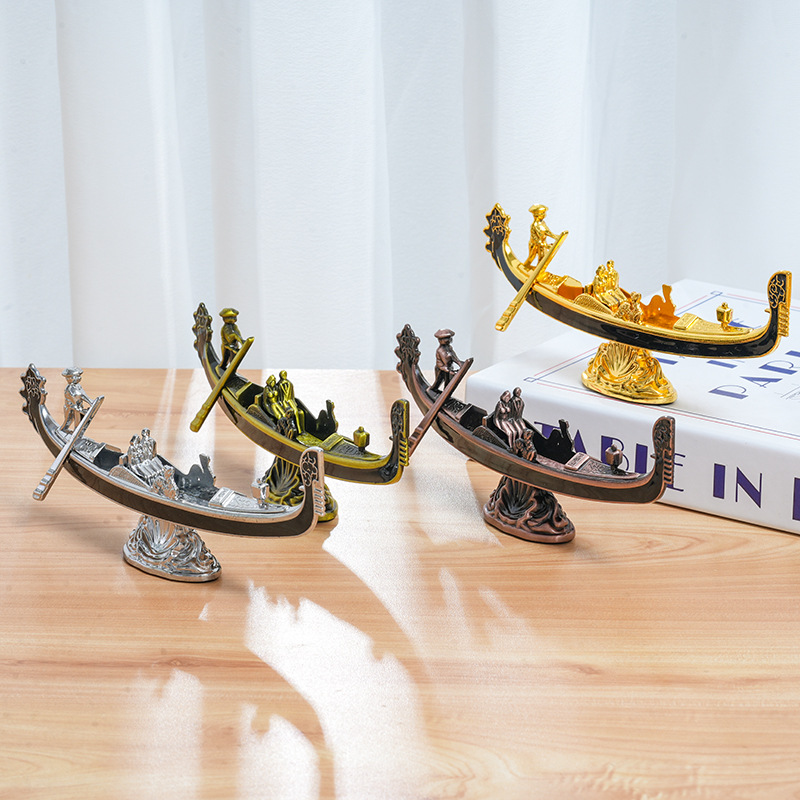 Creative Zinc Alloy Boat Model - đánh giá và giá Home Office Architecture