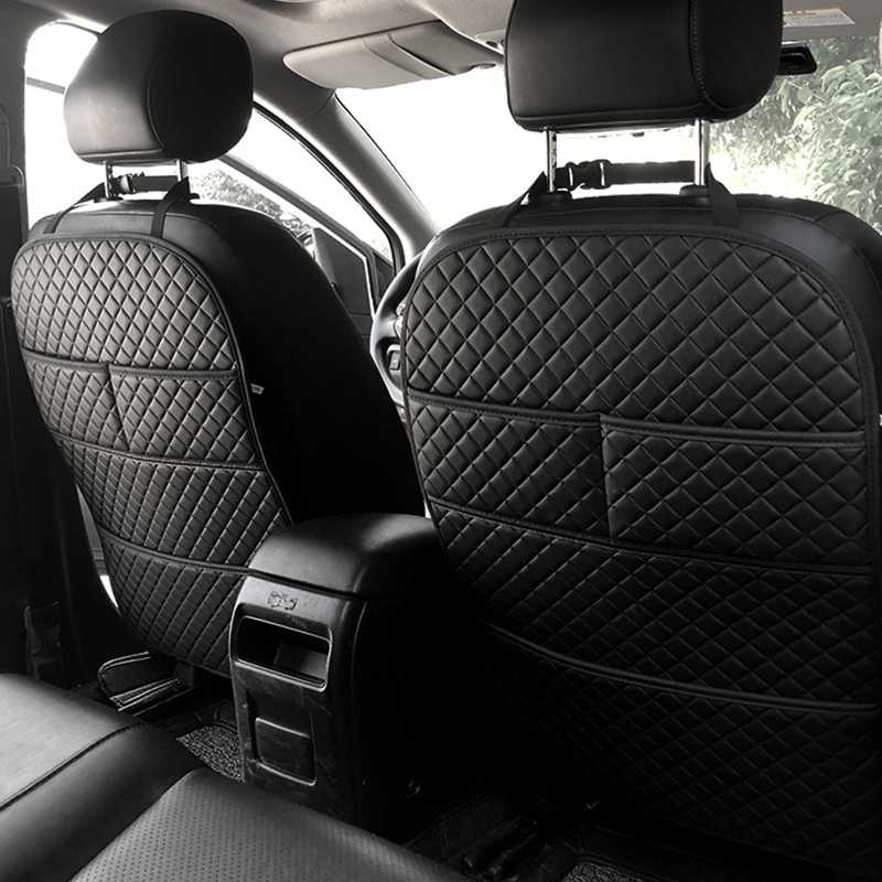 Car Anti Kicks Pad With Organi - đánh giá và giá Mesh Back Cushion