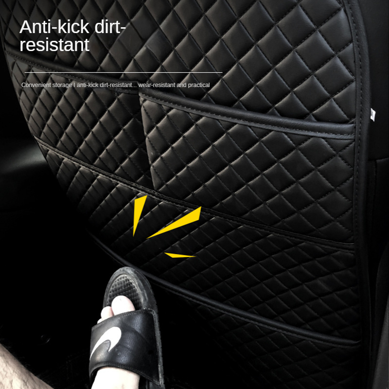 Car Anti Kicks Pad With Organi - đánh giá và giá Mesh Back Cushion