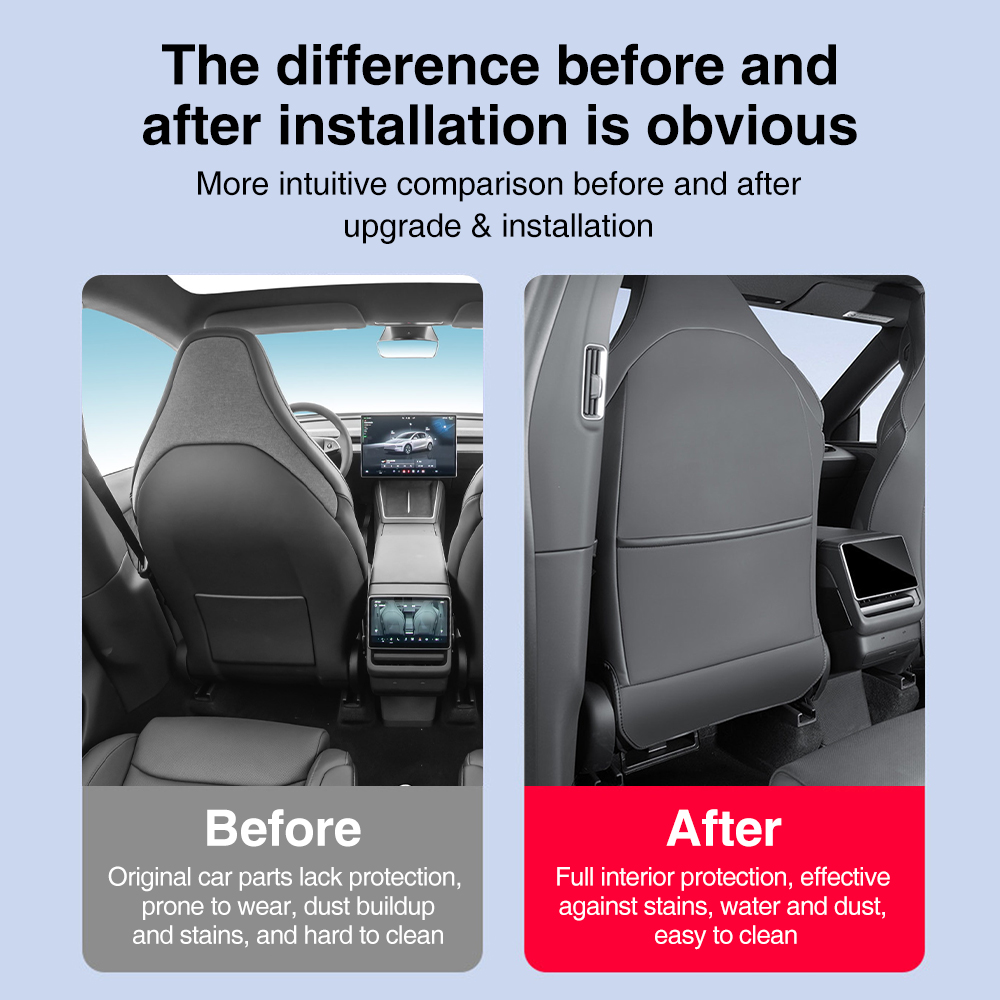 Heenvn 2Pcs Leather Car Seat B - đánh giá và giá Mesh Back Cushion