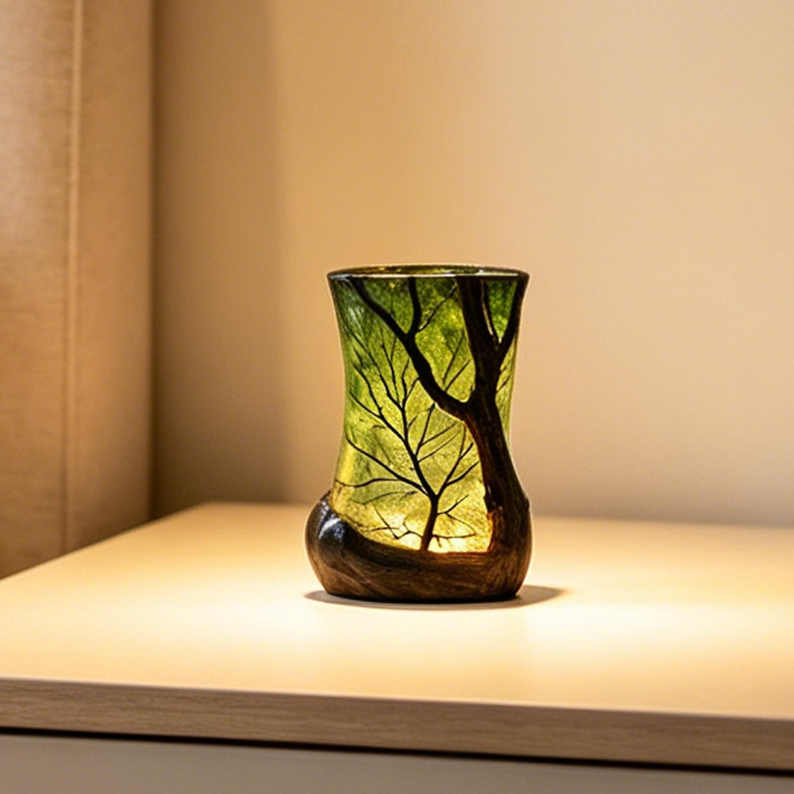 Bedside Table Lamp Forest Nigh - đánh giá và giá Home Office Ideas