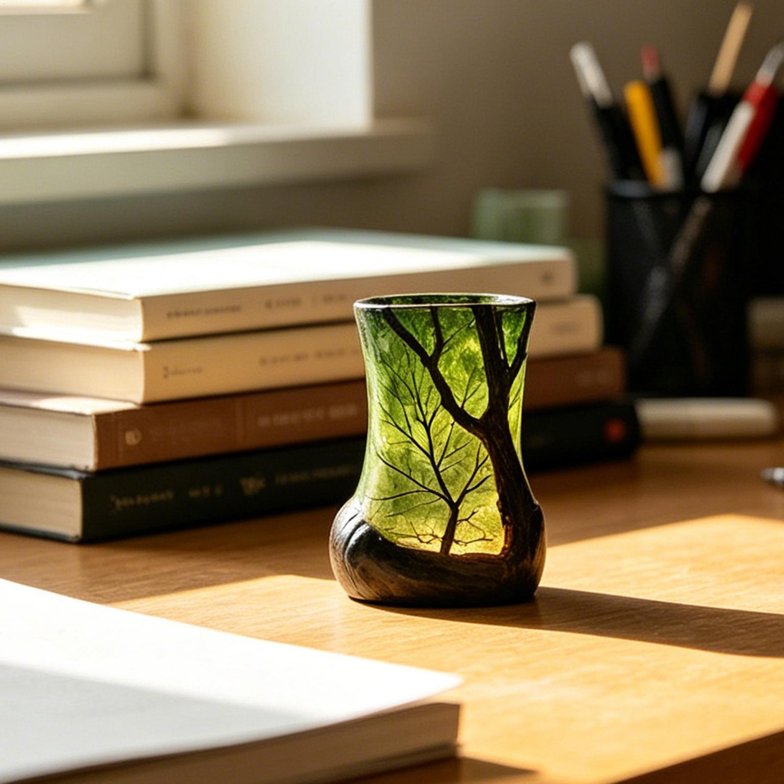 Bedside Table Lamp Forest Nigh - đánh giá và giá Home Office Ideas