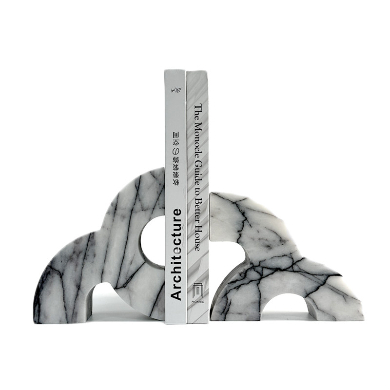 Modern Marble Bookends Heavy D - đánh giá và giá Home Office And Library