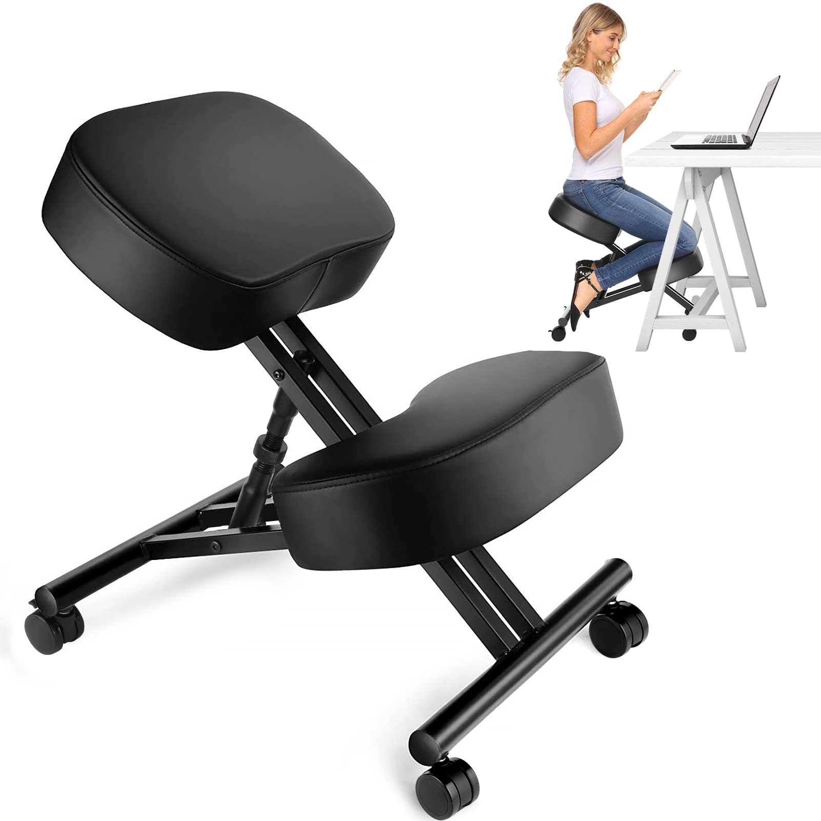 Kneeling Chair Ergonomic for O - đánh giá và giá Home Office Furniture