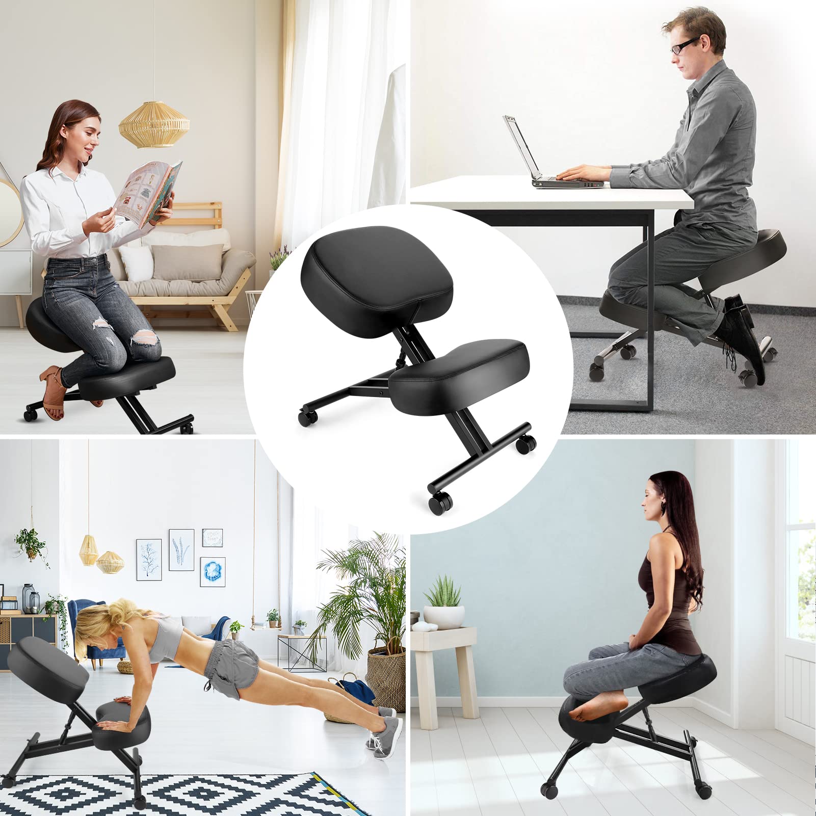 Kneeling Chair Ergonomic for O - đánh giá và giá Home Office Furniture