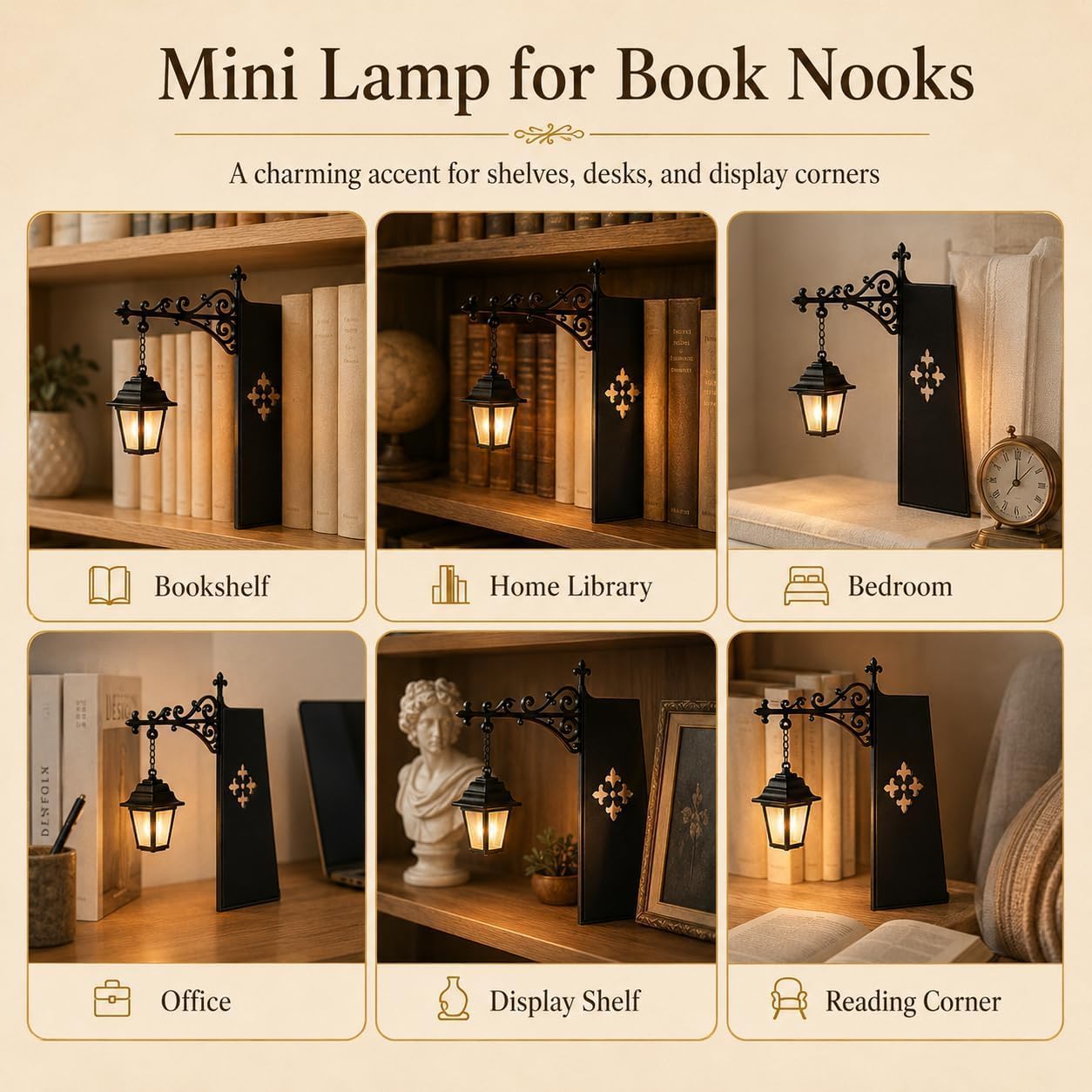 Mini Vintage Library Lantern B - đánh giá và giá Home Office And Library