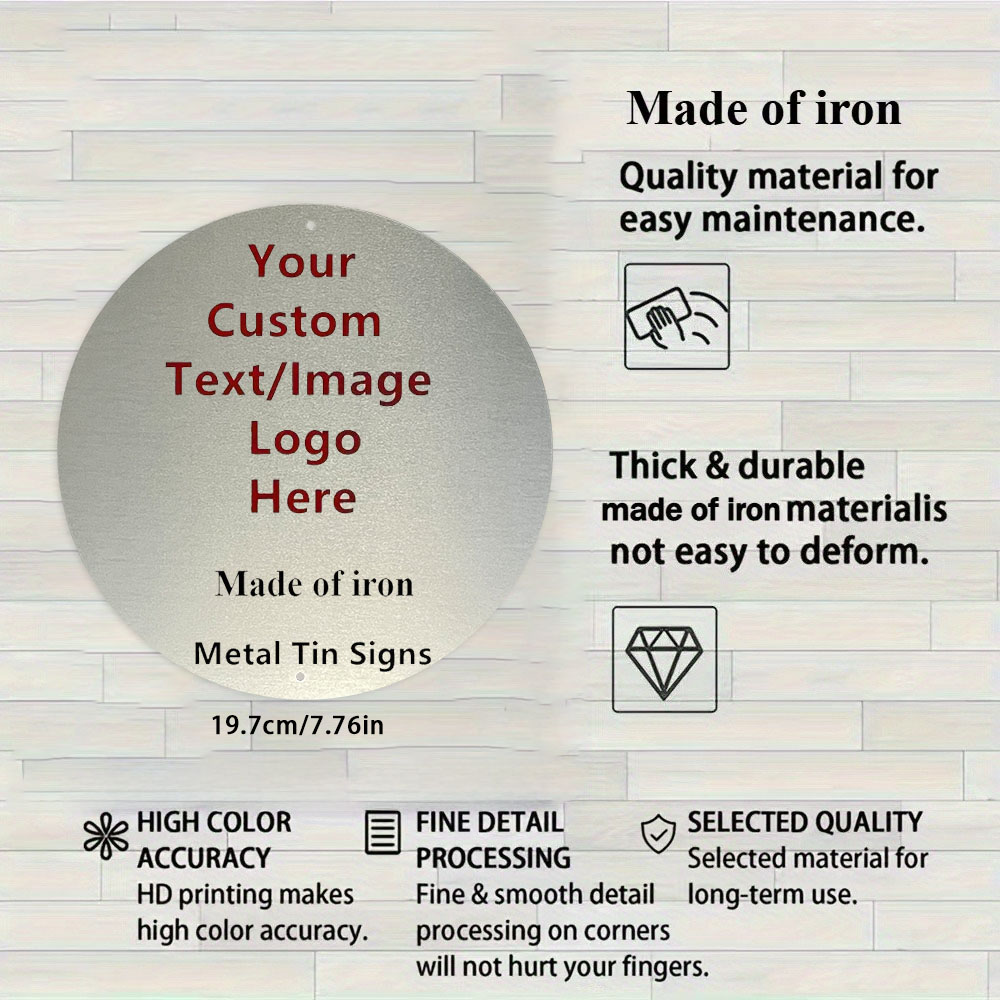 Custom Photo/Text Aluminum Sig - đánh giá và giá Home Office Logo