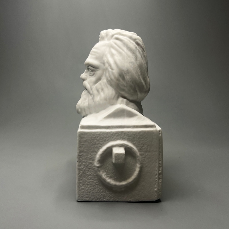 Karl Marx Plaster Bust Sculptu - đánh giá và giá Home Office And Library