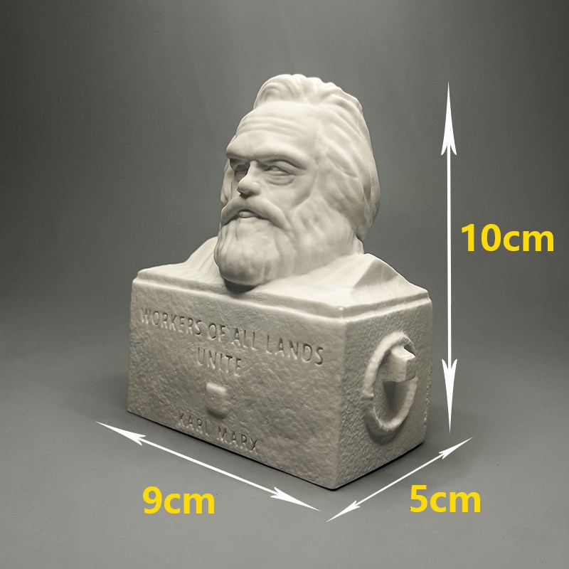 Karl Marx Plaster Bust Sculptu - đánh giá và giá Home Office And Library