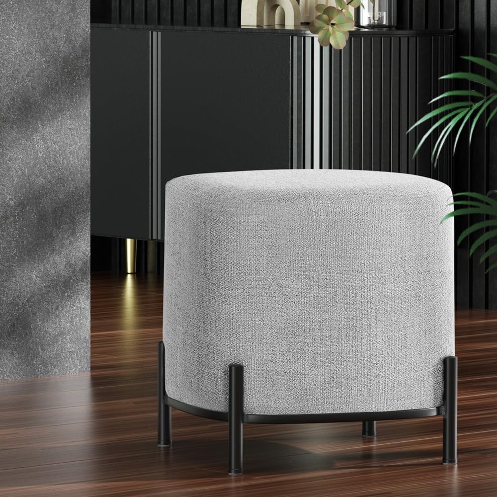 **/Ottoman, Round Footstool Lo - đánh giá và giá Home Office Furniture
