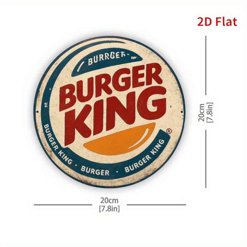 Burger King Retro wooden logo  - đánh giá và giá Home Office Logo
