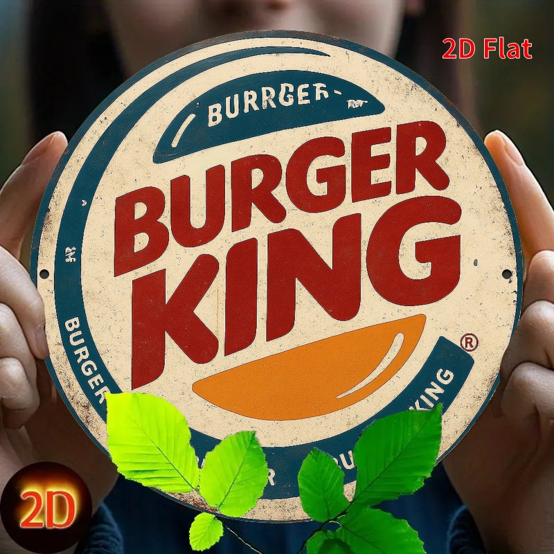 Burger King Retro wooden logo  - đánh giá và giá Home Office Logo