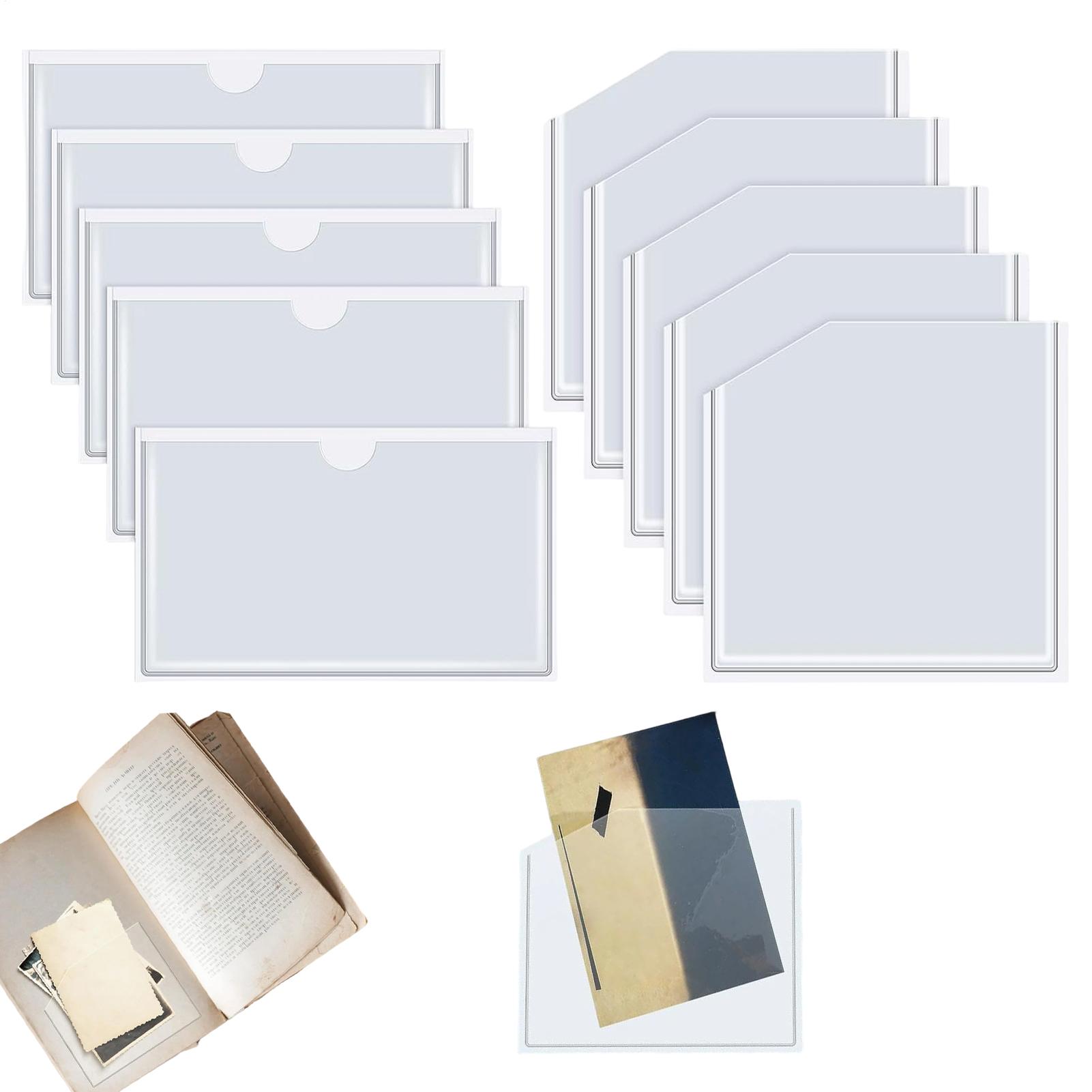 Clear Adhesive Pockets Dustpro - đánh giá và giá Home Office And Library