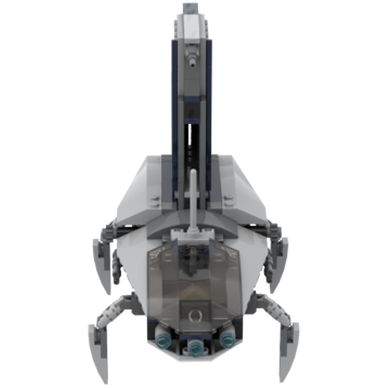 265pcs MOC Separatist Shuttle  - đánh giá và giá Home Office Architecture