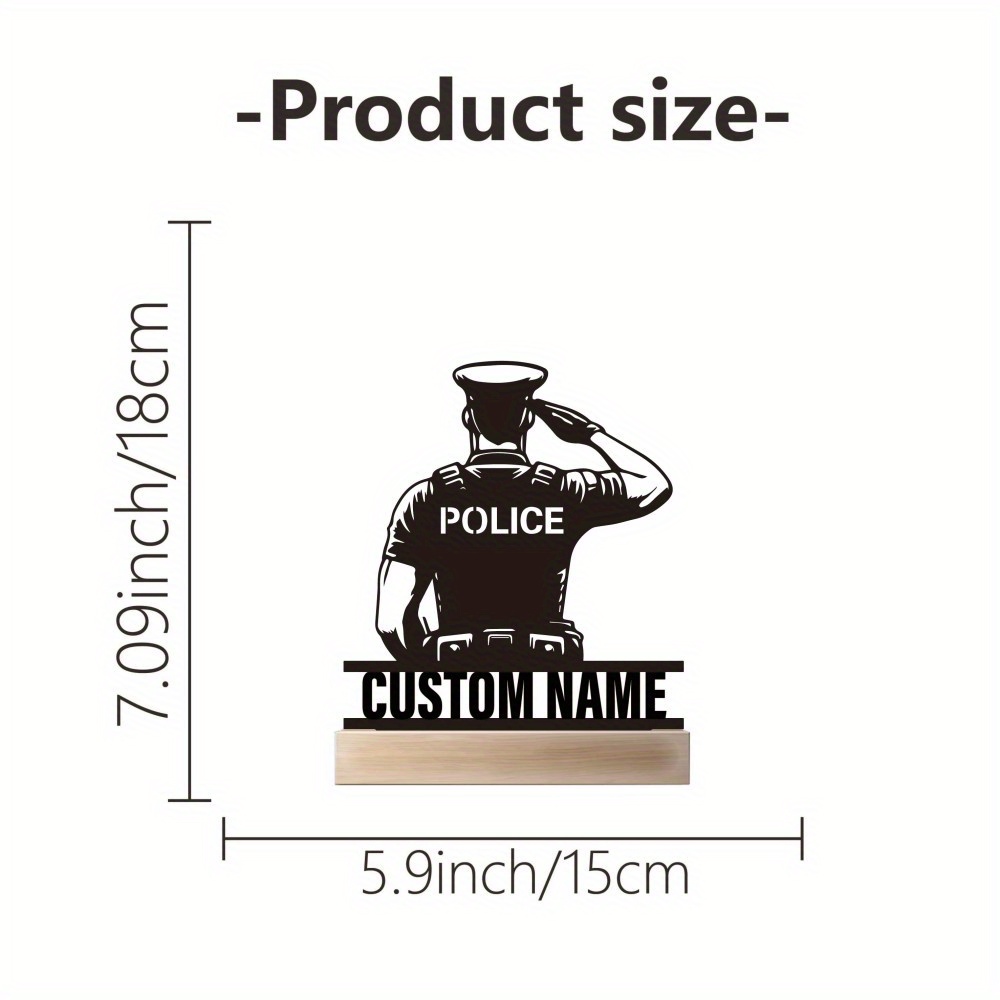 Personalized Metal Police Badg - đánh giá và giá Home Office Ideas