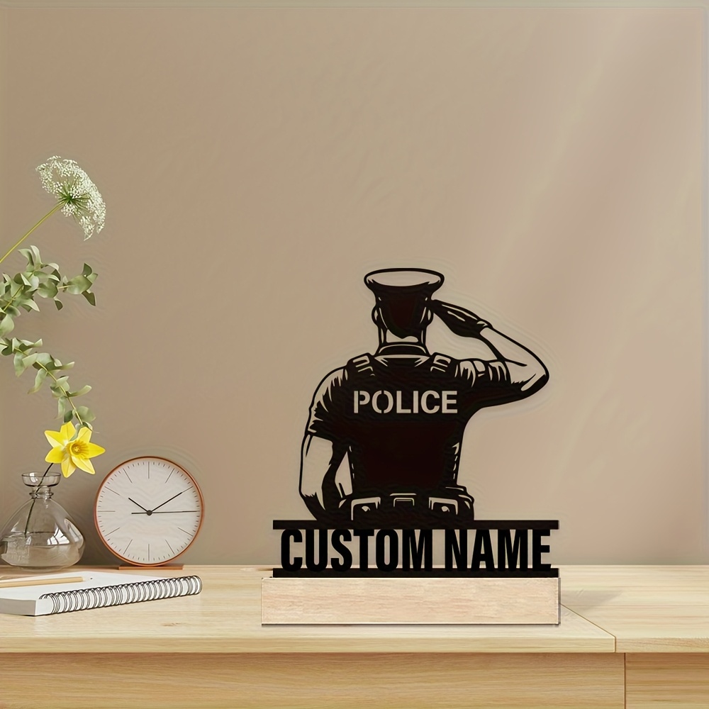 Personalized Metal Police Badg - đánh giá và giá Home Office Ideas