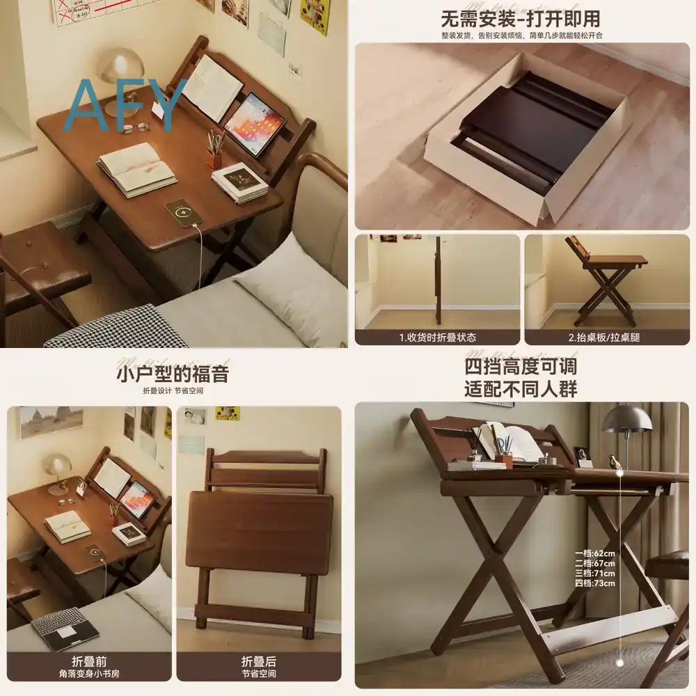 Foldable Desk for Small Spaces - đánh giá và giá Home Office Of Ikea