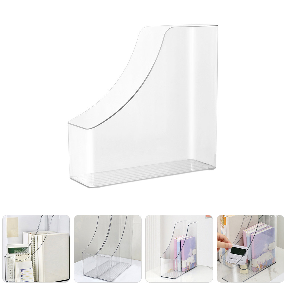 2Pcs Clear File Boxes Transpar - đánh giá và giá Home Office And Library