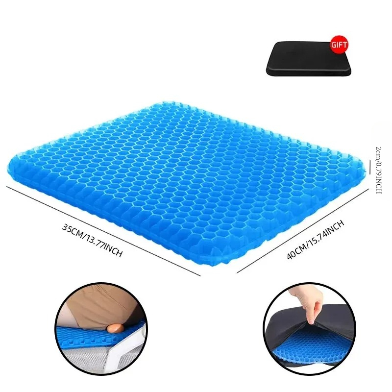 Extra Thick Gel Seat Cushion B - đánh giá và giá Mesh Back Cushion