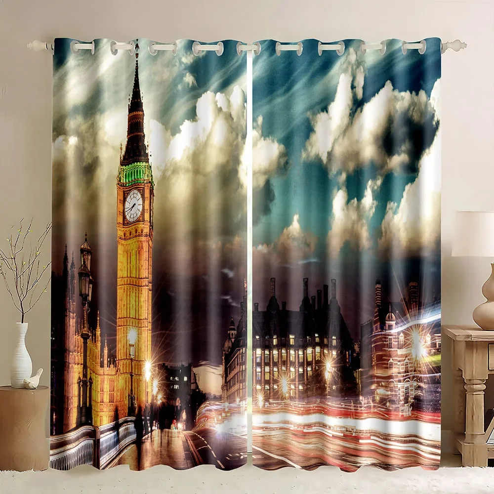 London Building Window Curtain - đánh giá và giá Home Office England