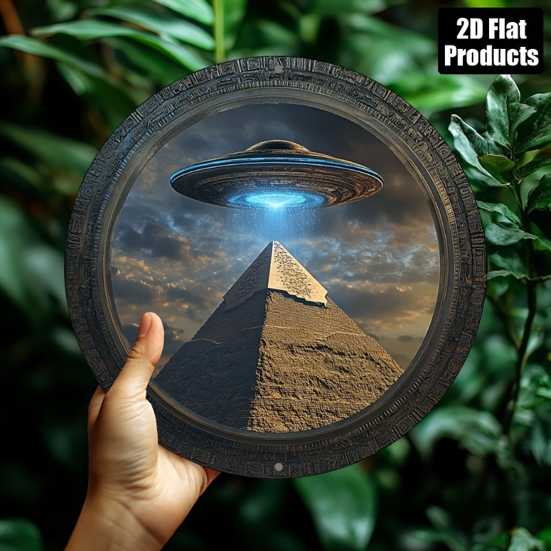 Pyramid UFO Theme Round Alumin - đánh giá và giá Home Office Ideas