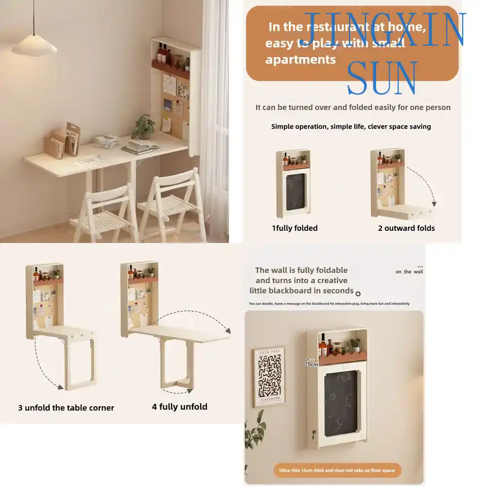 Modern Fold-Down Wall Table wi - đánh giá và giá Home Office Of Ikea