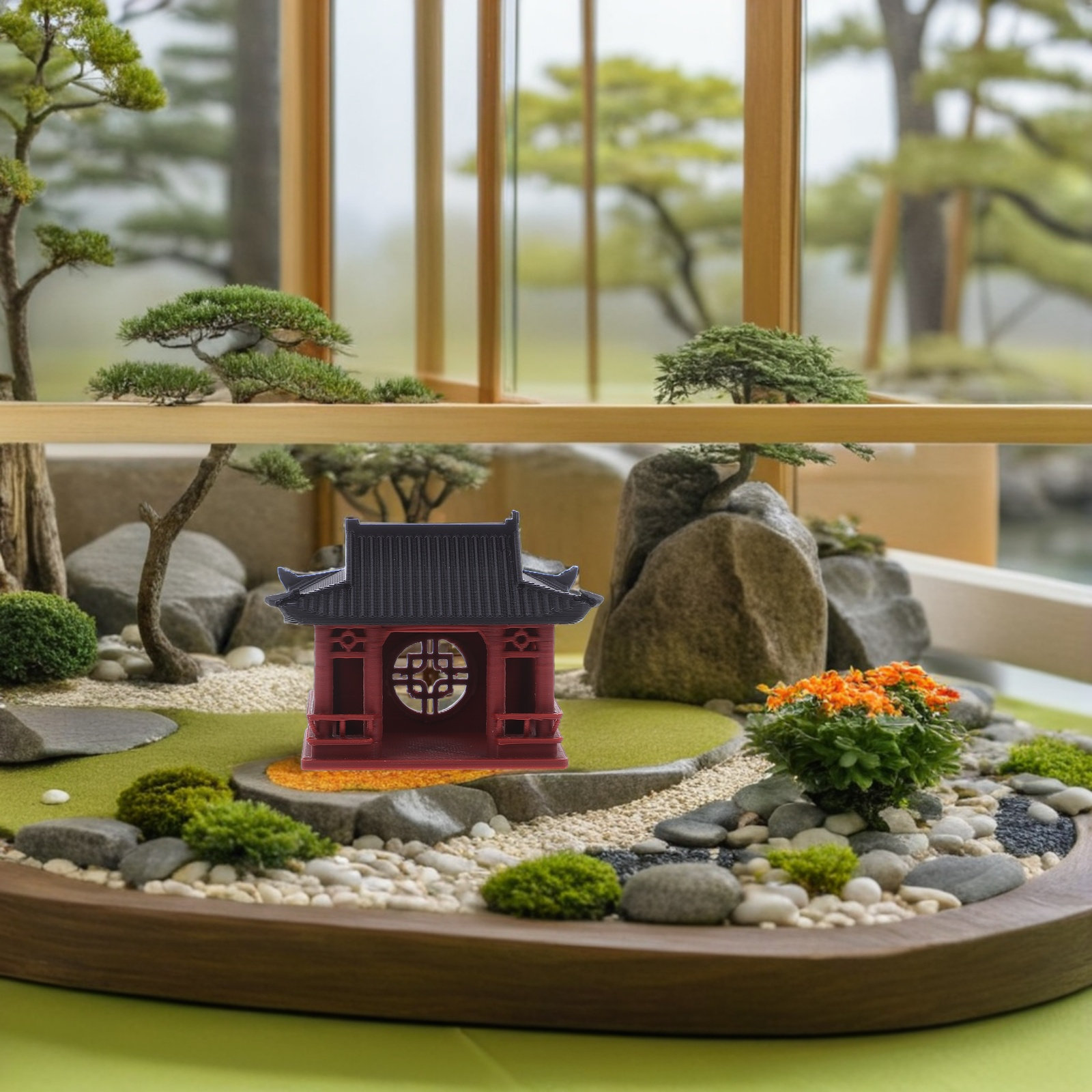 Micro Landscape Pavilion Ornam - đánh giá và giá Home Office Architecture