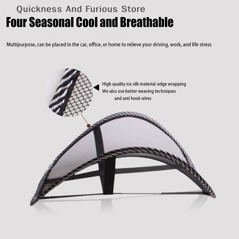 Large Size Car Seat Chair Back - đánh giá và giá Mesh Back Cushion