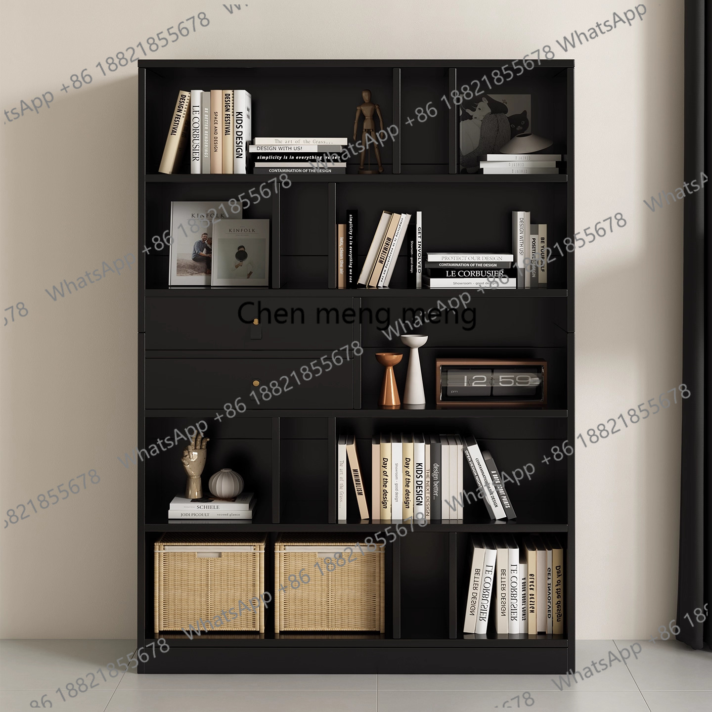Book Shelf Wall and Bookcase 6 - đánh giá và giá Home Office And Library