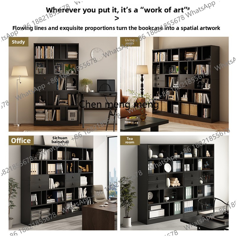 Book Shelf Wall and Bookcase 6 - đánh giá và giá Home Office And Library