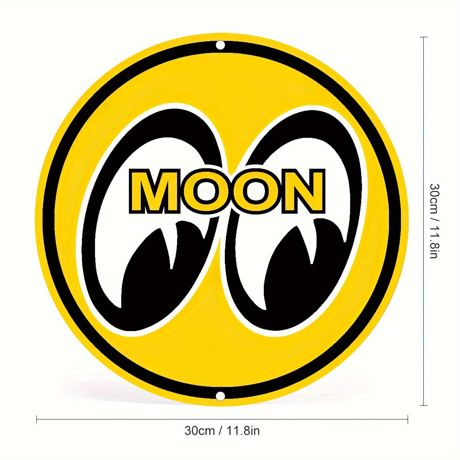 Vintage-Style Round Metal Sign - đánh giá và giá Home Office Ideas